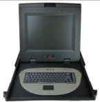 APC AP5015 15″ Rackmount Keyboard Monitor with rails